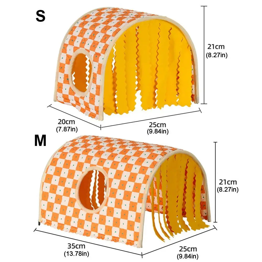 Breathable Foldable Pet Tunnel with Viewing Holes