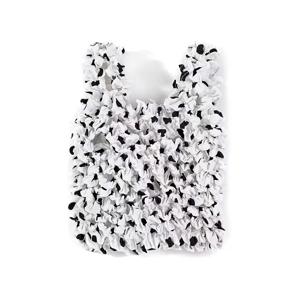 Foldable Reusable Bubble Shopping Bag with Expandable Storage