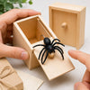 Wooden Spider Surprise Prank Box Set