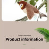 Rechargeable Chirping Bird Cat Toy with Catnip