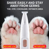 Rechargeable USB Pet Paw Trimmer – Quiet Hair Clipper for Cats and Dogs