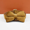 Personalisiertes Halsband, Geschirr & Leine Set mit abnehmbarem Fliegenknoten