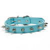 Studded PU Leather Dog Collar with Metal Accents