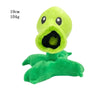 A bright green plush toy of a Gargantuar with a large mouth and eyes.
