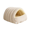 Cozy Plush Cat Cave Bed with Removable Washable Cover