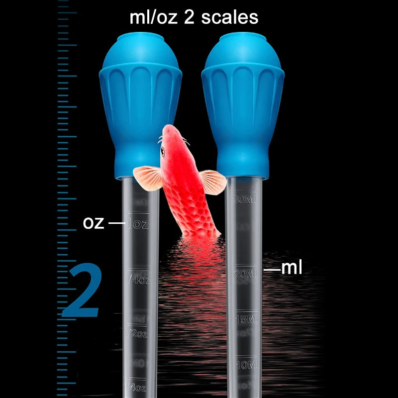 Siphon d'aquarium télescopique