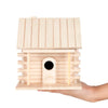 Wooden Hanging Birdhouse for Garden & Patio