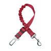 Adjustable Pet Car Seat Belt with Shock-Absorbing Elastic