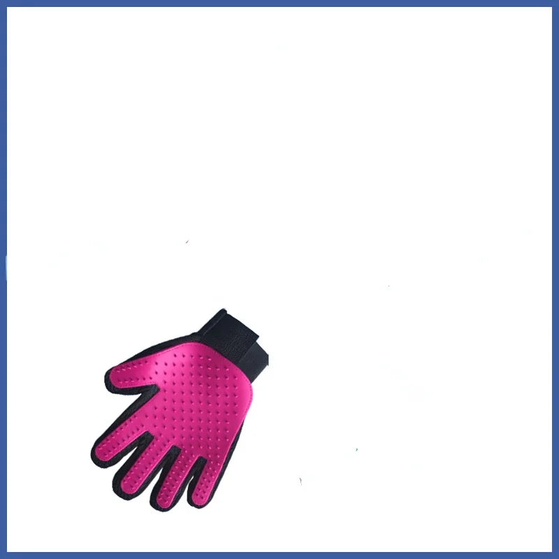 Gants de toilettage doux pour animaux