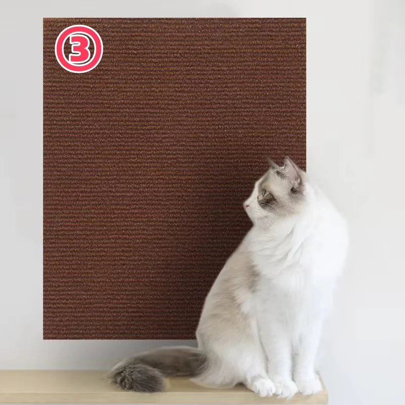 Self-Adhesive Cat Scratch Protection Mat for Furniture