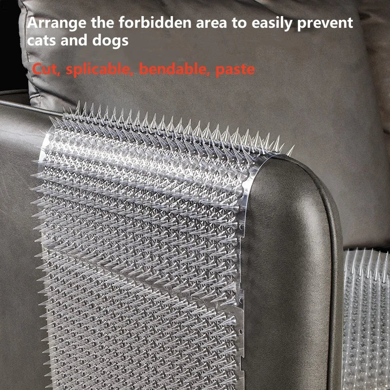 Deterrent Pet Mat with Prickle Strips Spikes - Furniture Protector