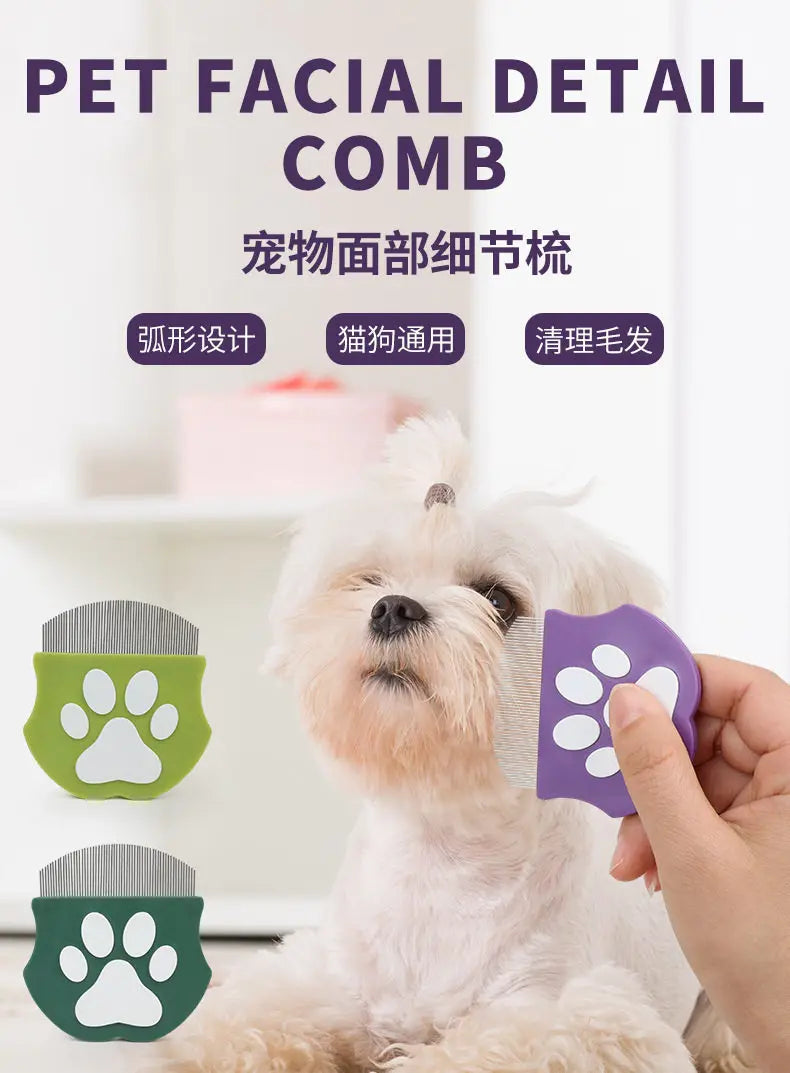Pet Grooming Comb for Small Dogs and Cats