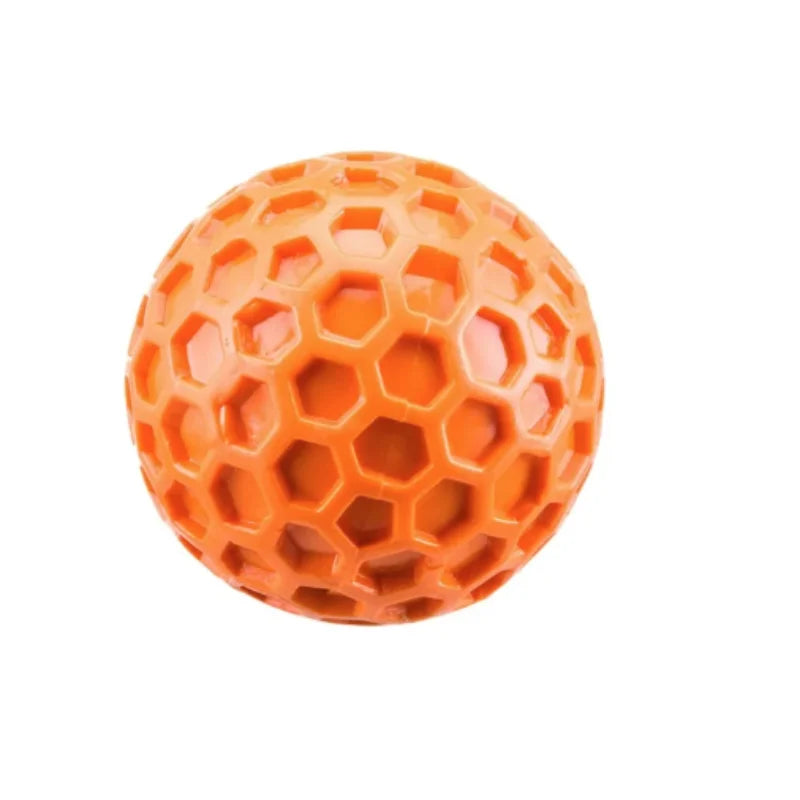 Robuster Texturierter Gummiball zum Kauen für Hunde