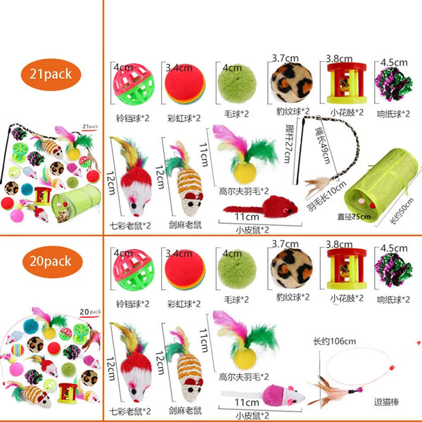 Kitten Toys Variety Pack for Cats