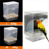 Comedero automático para aves con diseño a prueba de salpicaduras