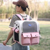 Ventilated Foldable Cat Carrier Backpack for Travel