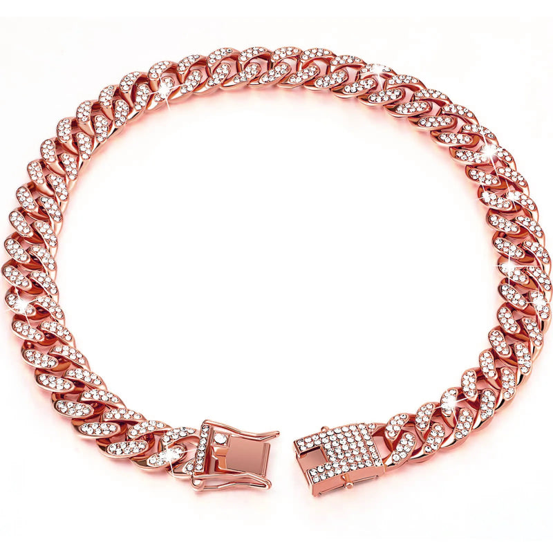 Gold-Ketten-Hundehalsband