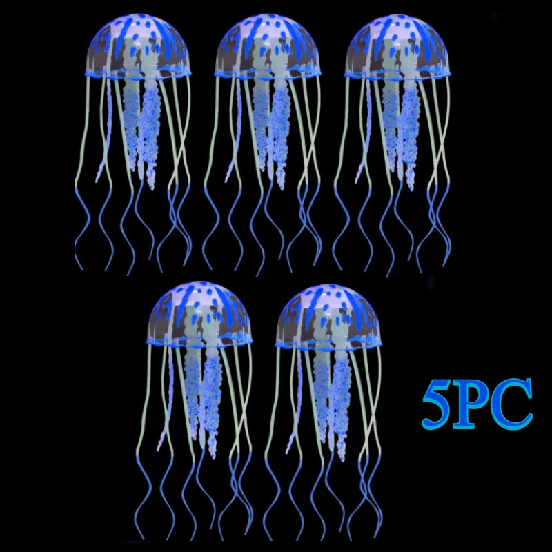 Adorno de Medusa Brillante para Acuario