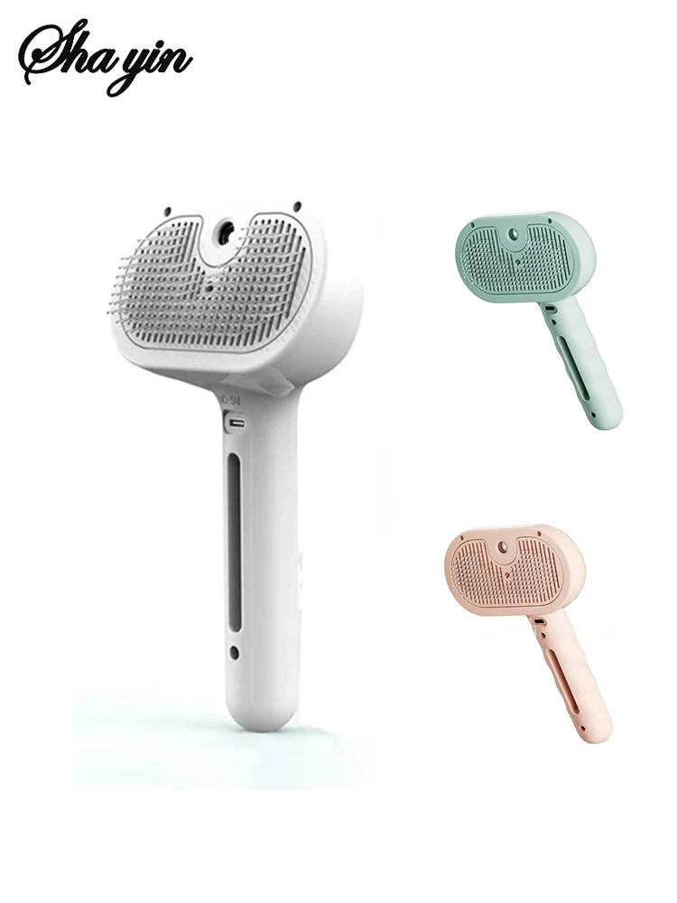 Brosse de toilettage à vapeur pour chiens