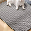 Heavy Duty Waterproof Cat Litter Mat with Non-Slip Base
