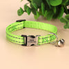 Reflektierendes Nylon-Hundehalsband mit Glocke und Namensschild