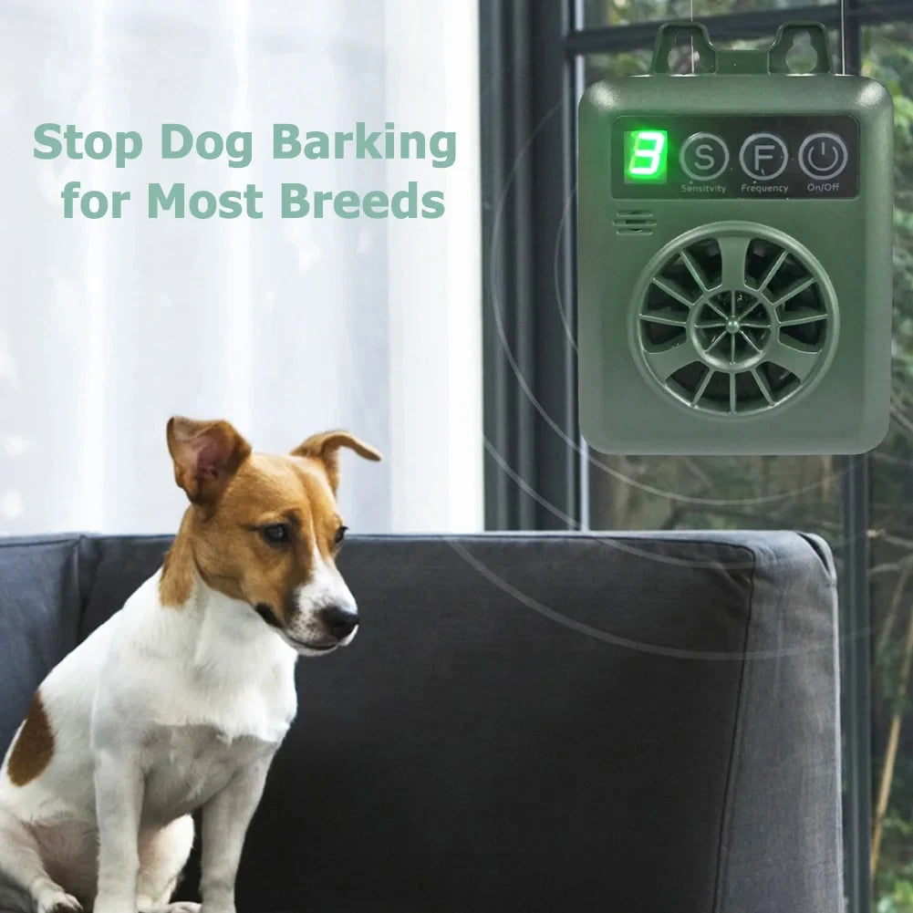 Ultrasonic Anti-Barking Device with Adjustable Sensitivity