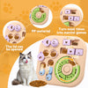 Interactive Dog Puzzle Toy with Non-Slip Base for Mental Stimulation and Slow Feeding