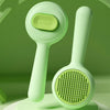 Brosse auto-nettoyante pour chats avec retrait des poils en un clic