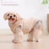 Cozy Fleece Dog Hoodie for Small and Medium Breeds