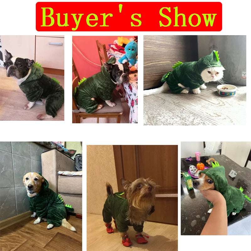 Mono con Capucha de Forro Polar para Mascota