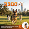 Remote Dog Training Collar with Voice and Vibration Modes