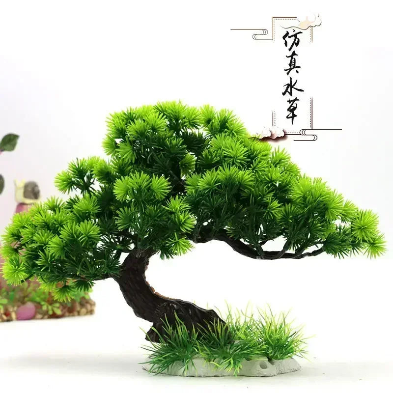 Aquarium Decor: Simulation Plants and Landscaping Ornaments