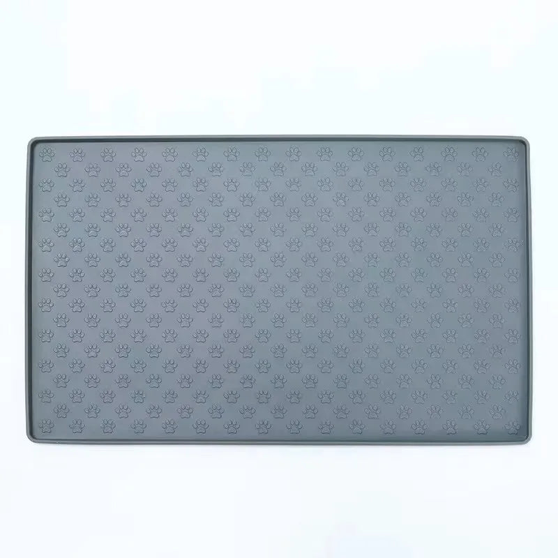 Alfombrilla de Silicona Impermeable para Alimentación de Mascotas