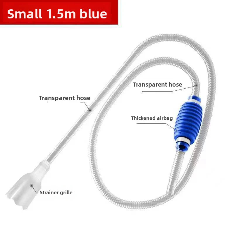Aspirateur à gravier et changeur d'eau pour aquarium