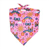 Floral Dog Bandanas with Adjustable Fit