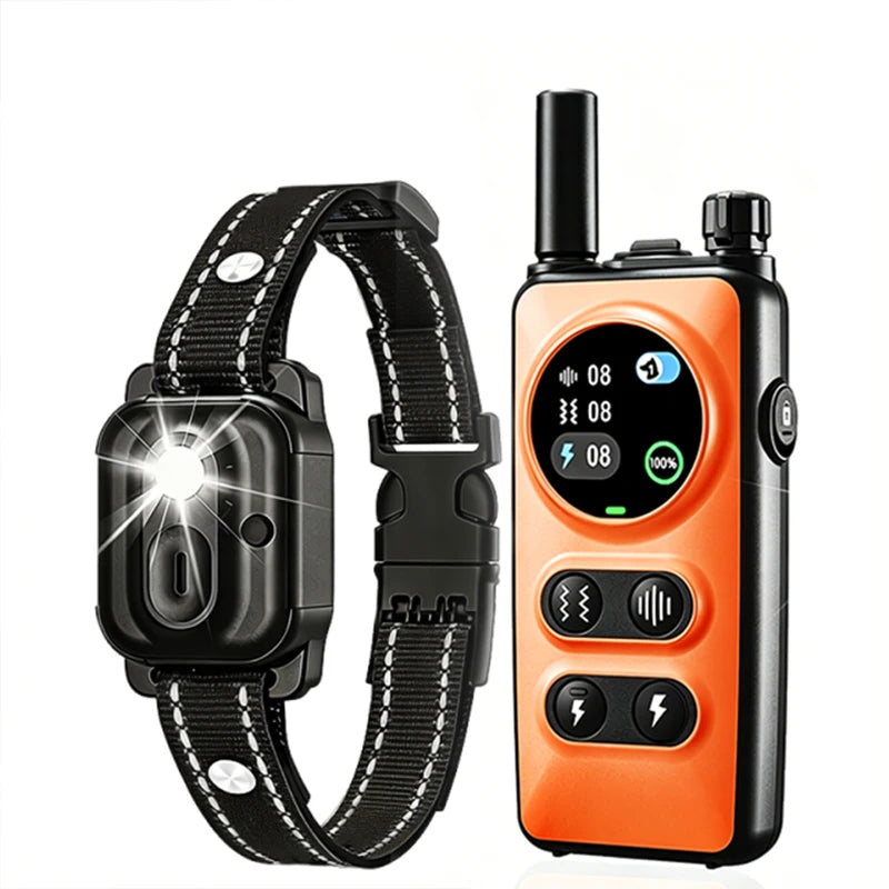 Remote Dog Training Collar with Voice and Vibration Modes