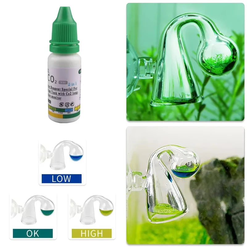 Drop Checker CO2 pour Aquarium
