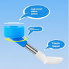 Hanging Bird Water Dispenser with Clear Bottle for Easy Monitoring
