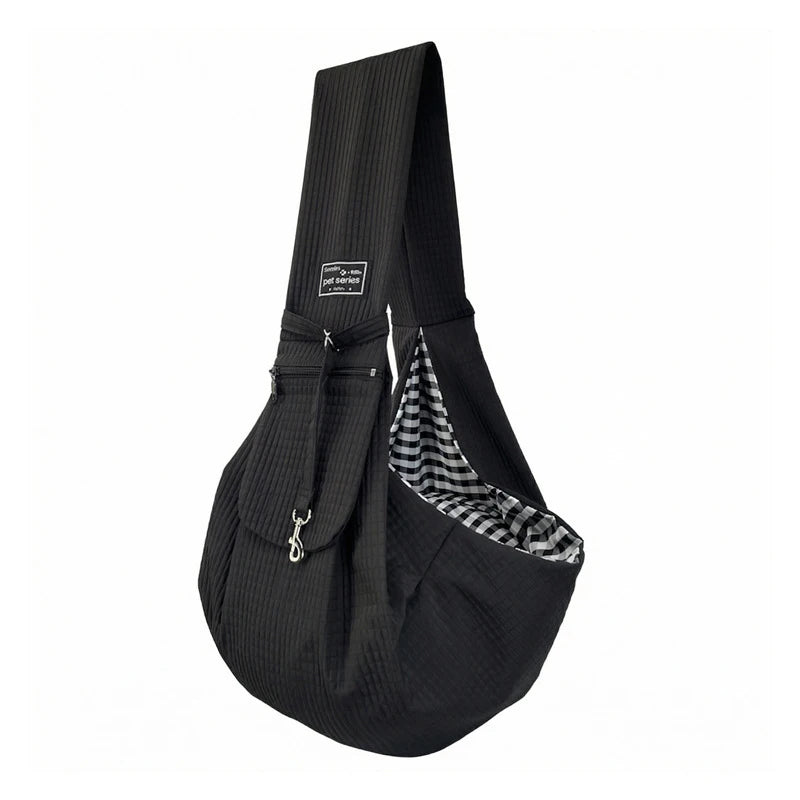 Breathable Crossbody Pet Carrier Bag for Small Dogs & Cats