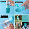 Botella de Agua Portátil para Mascotas con Bol Integrado