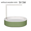 Automatic Circulating Bird Bath with Perch