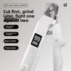 2-in-1 Pet Nail Clipper and Grinder with LED Light
