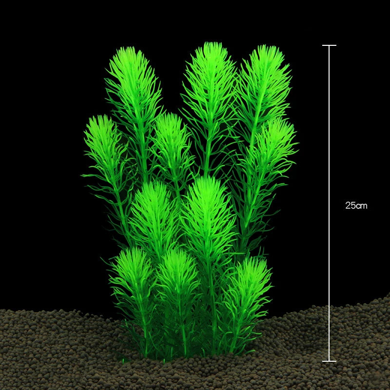Realistic Artificial Aquarium Plants for Fish Tank Décor
