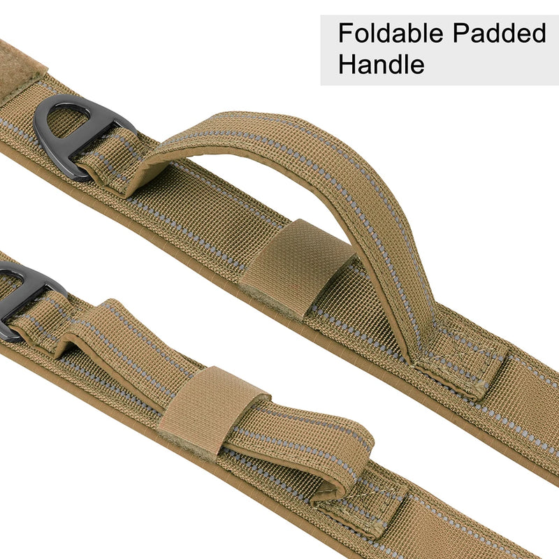 Taktisches Nylon-Hundehalsband mit Griff