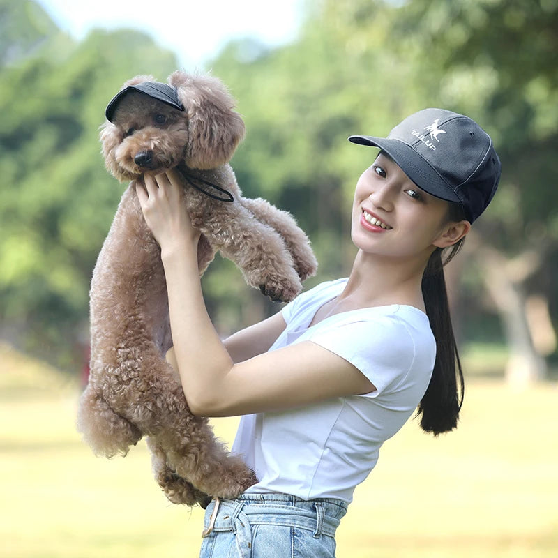 Gorra de Béisbol Ajustable para Perros