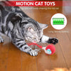 Interactive Rolling Cat Toy Ball with Smart Obstacle Avoidance