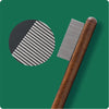 Wooden Pet Grooming Comb with Tear Stain Scissors