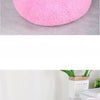 Panier Rond en Peluche pour Animaux avec Housse Amovible