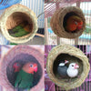 Handwoven Straw Hanging Bird Nest House