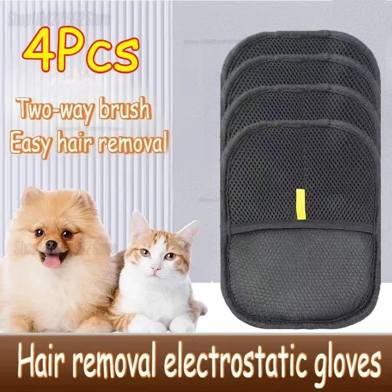 Statische Handschuhe zur Entfernung von Tierhaaren